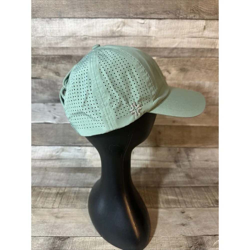 New Vimhue Women’s Sun Goddess High Ponytail Hat Cap Sz 57 Lt Green